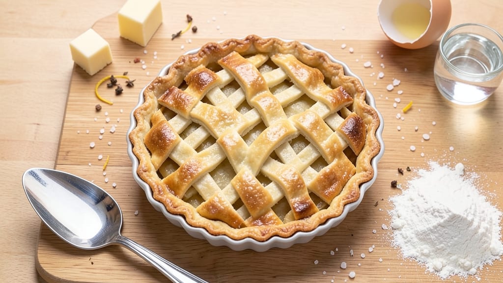 9-Inch Double-Crust Pie Crust Recipe: Buttery Layers That Stay Flaky Through Baking