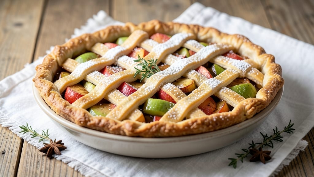 Anna Olson's Apple Pie Recipe: Homestyle Spice and Buttery Lattice Magic
