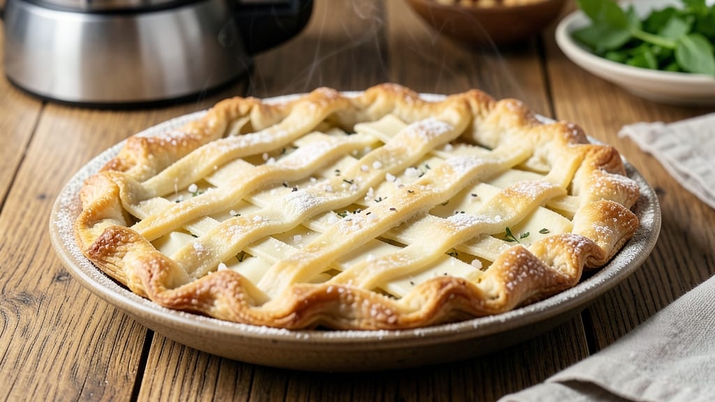 Savory Pie Crust Recipe Using Food Processor: Flaky Layers in 10 Minutes