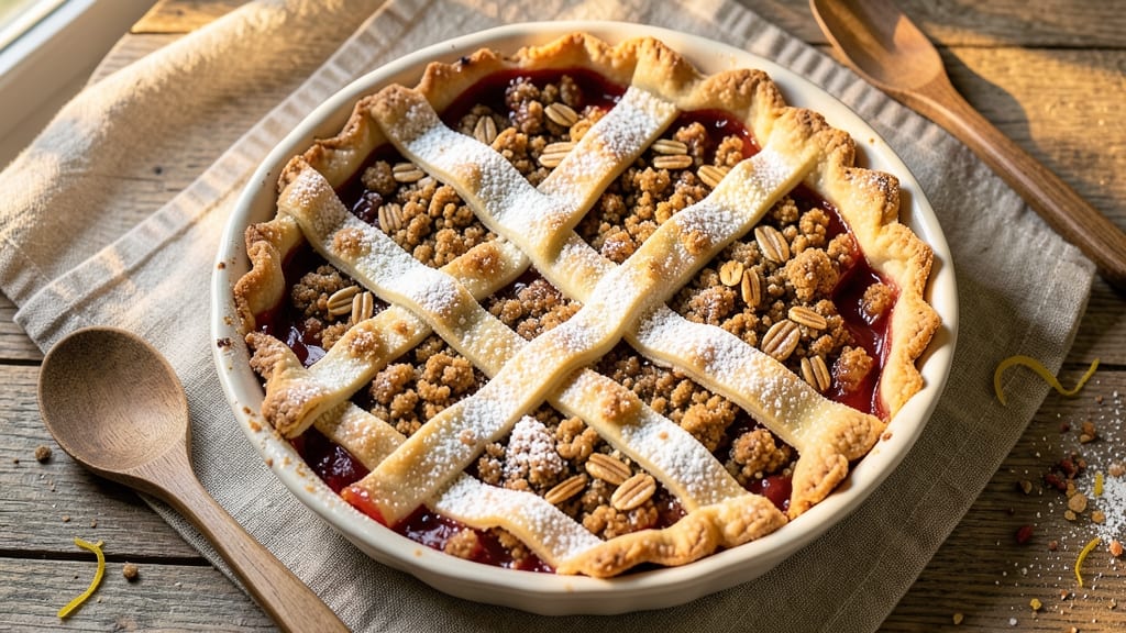 Apple Crumb Pie Recipe With Canned Filling: No-Fuss Streusel That Stays Crunchy