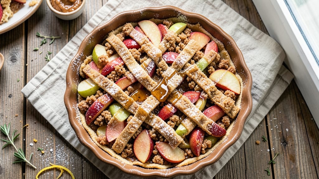 Apple Crisp Apple Pie Recipe: Buttery Streusel Crunch Over Warm Spiced Filling