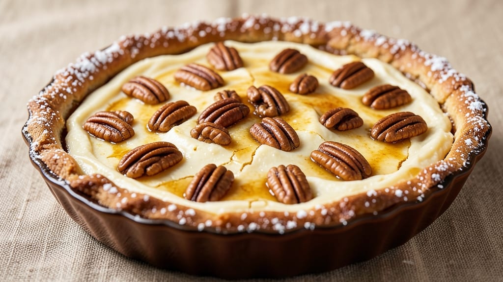 Agave Pecan Pie Recipe: Caramelized Honeyed Filling With Crunchy Nut Topping