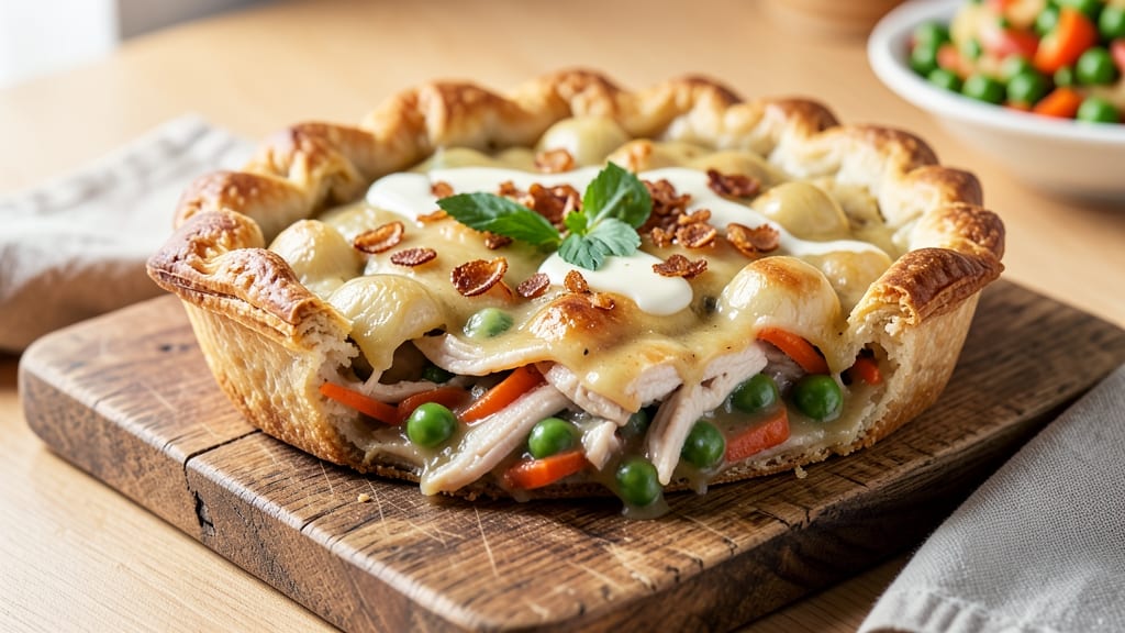 6-Inch Chicken Pot Pie Recipe: Mini Comfort Portions for One
