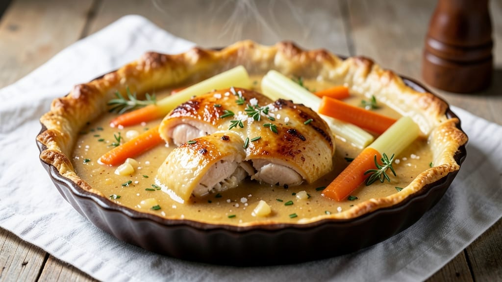Silver Palate Chicken Pot Pie Recipe: Homestyle Gravy and Flaky Crust Magic