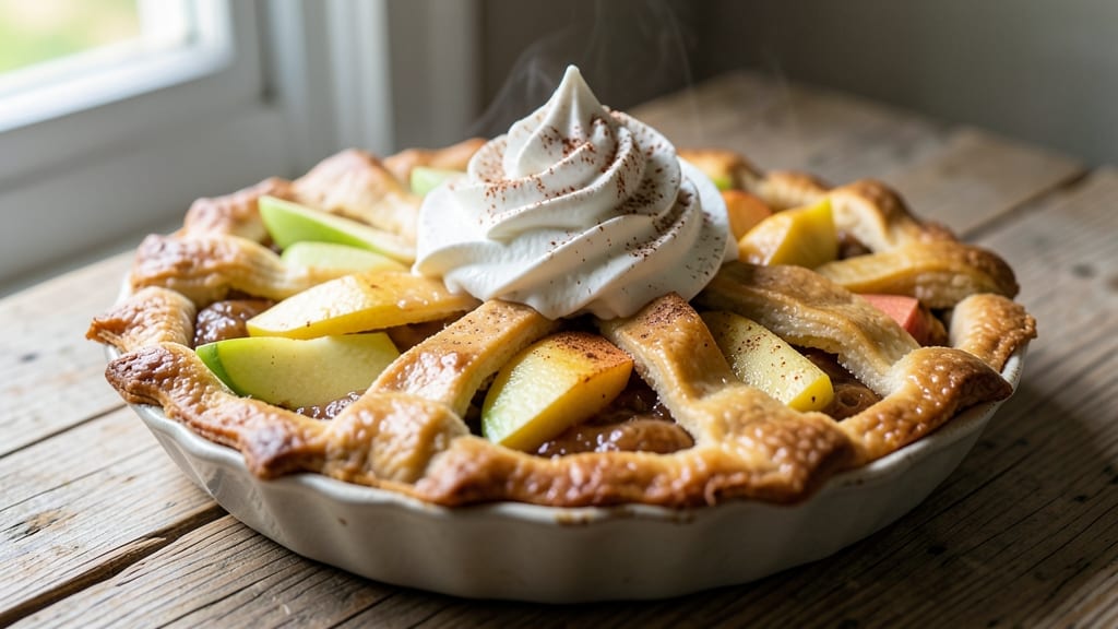 Apple Pie Cake Recipe With Fresh Apples: Crunchy Streusel Topping Over Moist Apple Layers