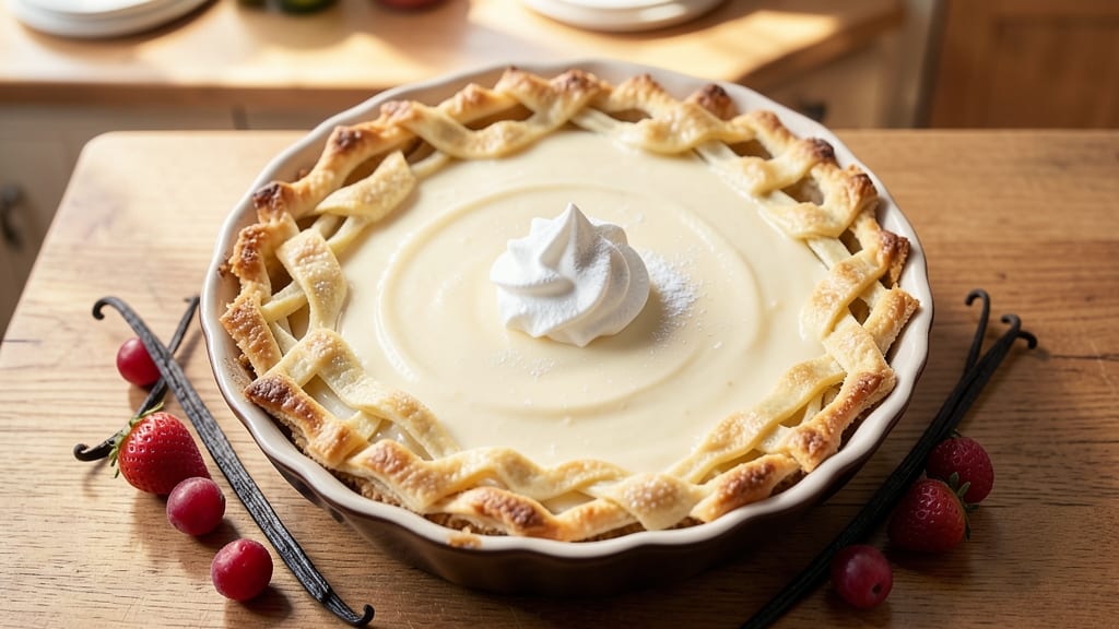 Amish Vanilla Pie Recipe: Homestyle Crust and Creamy Vanilla Bliss