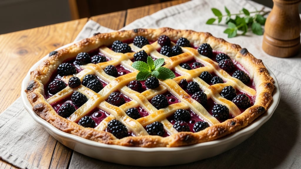 Amish Black Raspberry Pie Recipe: Deep Purple Filling With Foil-Sealed Crust Brilliance