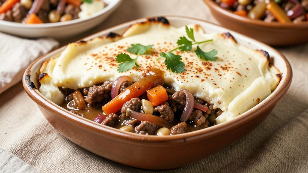 Natasha's Shepherd's Pie Recipe: Flaky Topping and Savory Gravy Harmony