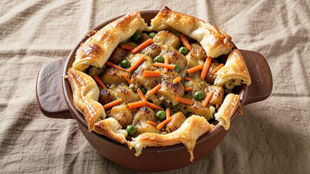 Samosa Pot Pie Recipe: Crispy Pastry and Spiced Filling Fusion