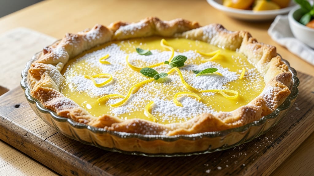 Ann Landers' Lemon Pie Recipe: Zesty Citrus Crust and Silky Filling