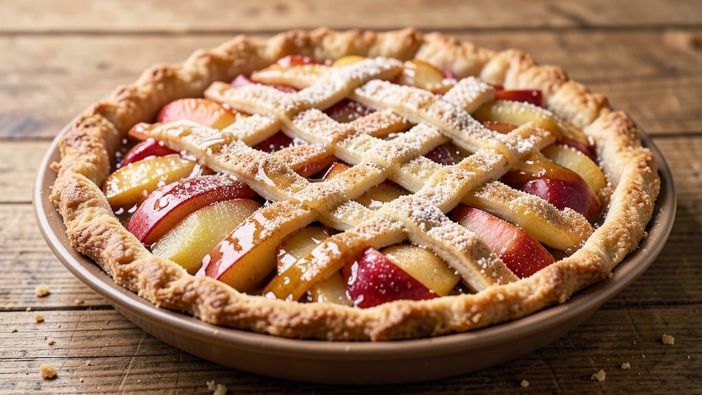 5 Apple Pie Recipe: Crispy Lattice Crust With Foil-Sealed Edge Trick