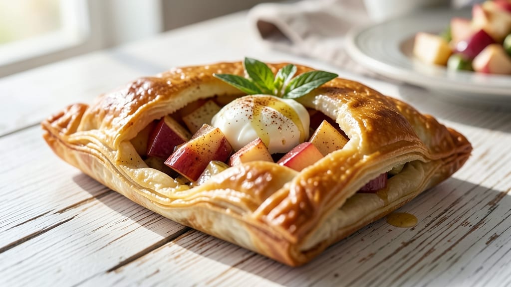 Apple Empanada Recipe With Pie Crust: Warm Spiced Apple Filling in Buttery Layers