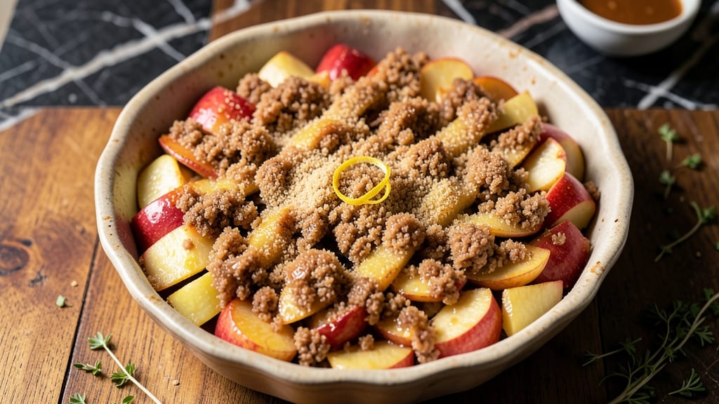 Apple Crisp Pie Recipe With Crumb Topping: Buttery Streusel That Caramelizes to Golden Perfection