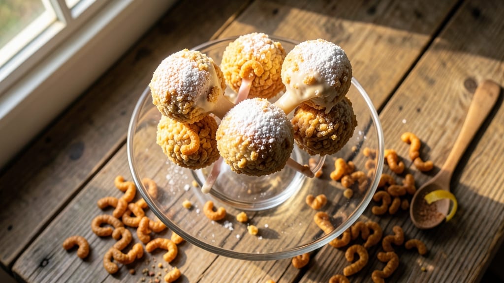 Rice Krispie Cake Pops Recipe: Crunchy Coating, Melty Centers