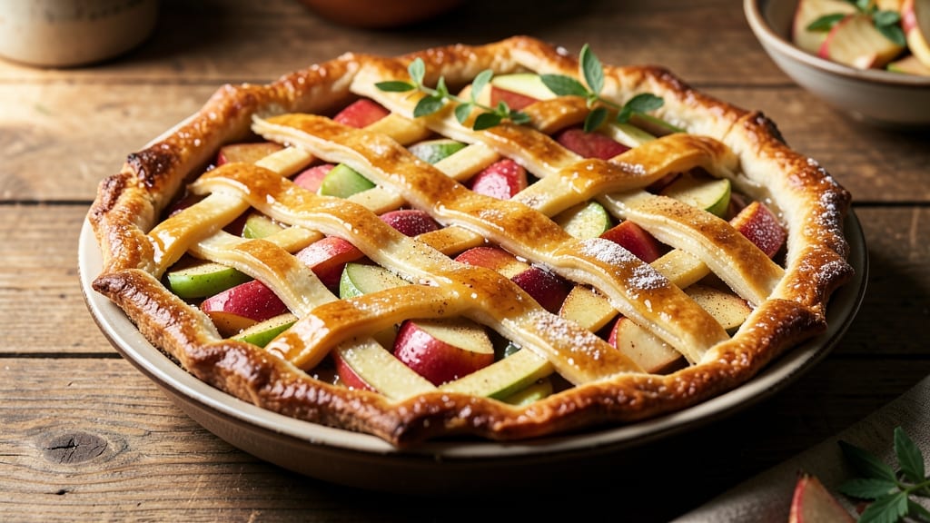 Real Apple Pie Recipe: Flaky Crust and Cinnamon-Spiced Filling Magic