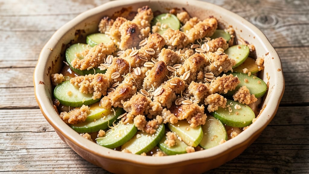 Quick And Easy Apple Crumble Pie Recipe: Warm Spice Streusel Over Juicy Fruit