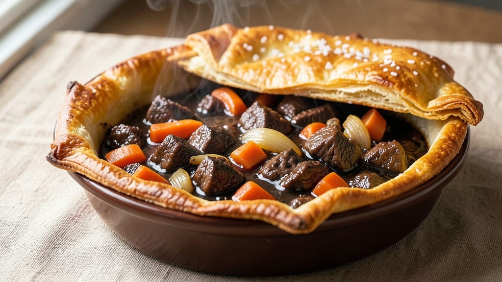 Steak and Ale Pie Recipe in Slow Cooker: Deep-Rich Gravy and Flaky Top in One Effortless Pot