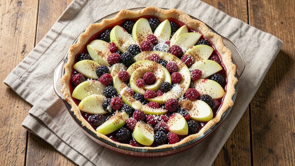 Apple Blackberry Pie Filling Recipe: Dual-Fruit Jammy Burst With Vanilla Kiss