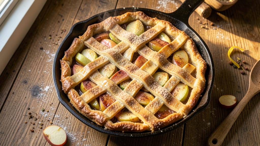 Apple Pan Apple Pie Recipe: Foolproof Single-Crust Magic With Foil Trick