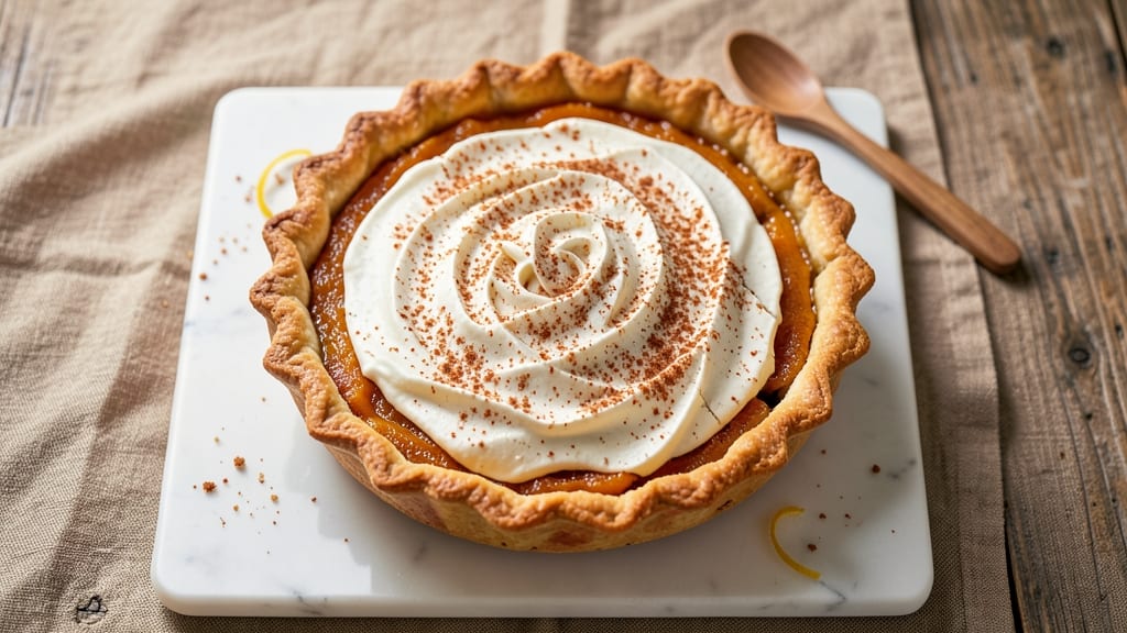 12-Inch Pumpkin Pie Recipe: Foil-Sealed Crust That Stays Perfectly Golden