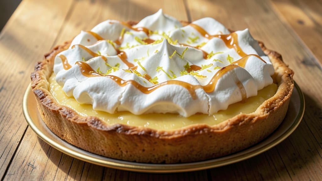 10 Inch Lemon Meringue Pie Recipe: Crispy Crust and Cloud-Like Meringue Magic