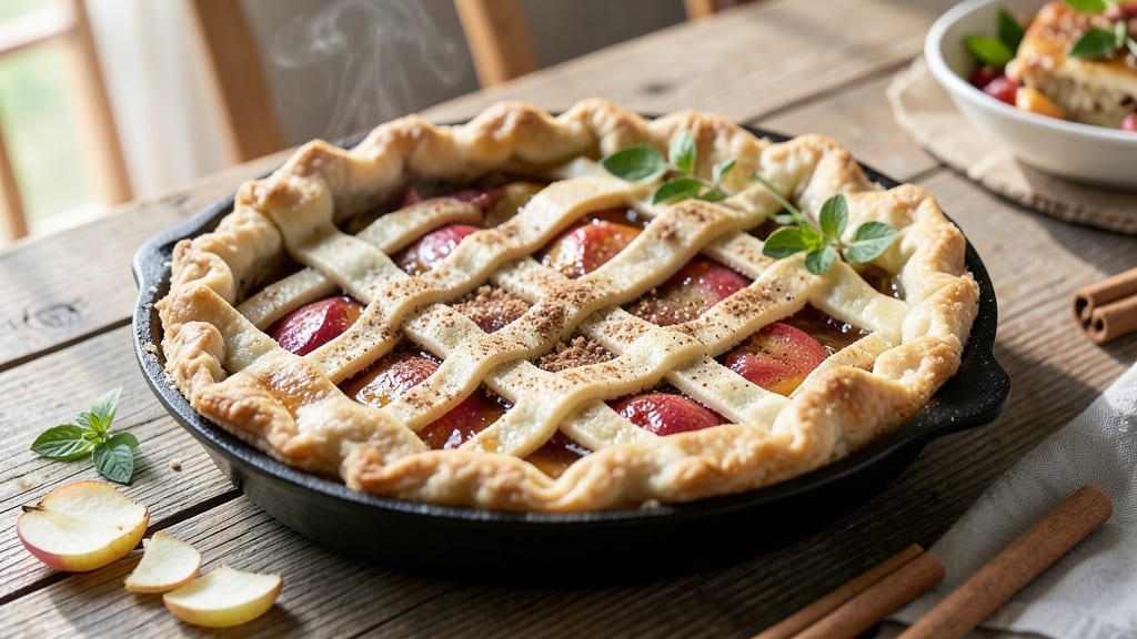 Southern Apple Pie Recipe From Scratch: Homemade Crust and Spiced Filling in One Bake