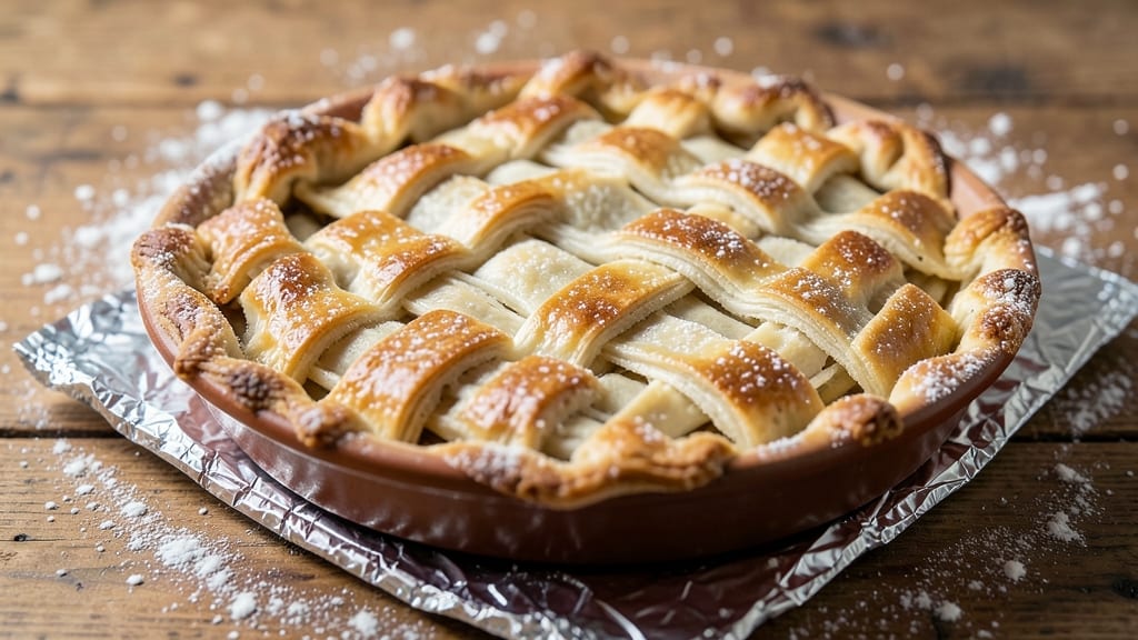 America's Test Kitchen Double Pie Crust Recipe: Foil-Sealed Flakiness Without Shrinkage