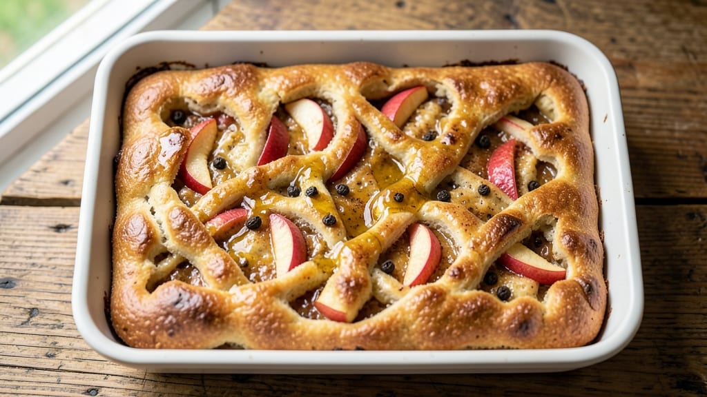 Sourdough Apple Pie Focaccia Recipe: Crispy Crust Meets Sweet Apple Filling