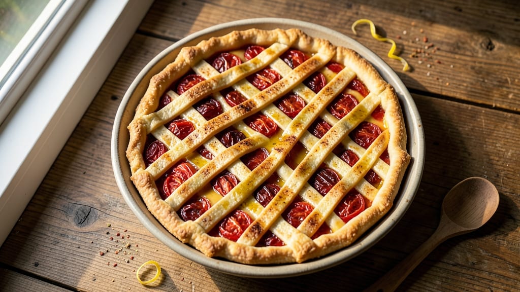 Roasted Tomato Pie Recipe: Smoky-Sweet Crust With Jammy Filling Magic