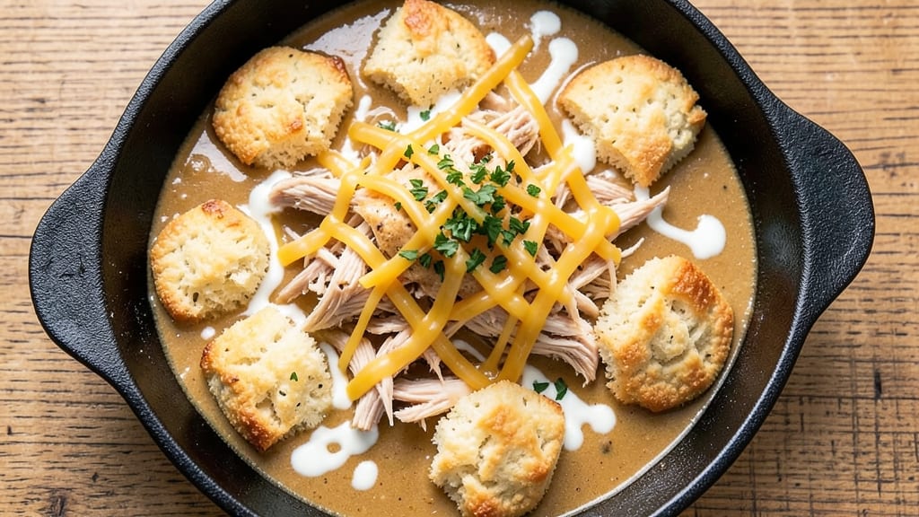 Progresso Chicken Pot Pie Soup With Pillsbury Biscuits Recipe: Foil-Sealed Comfort in One-Pan Wonder