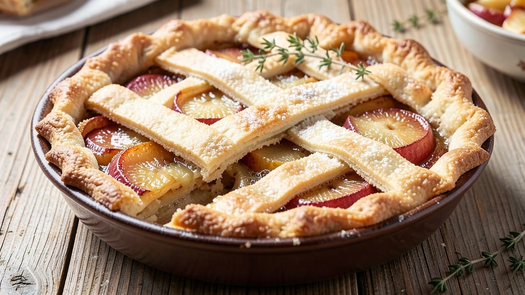 Shortcrust Apple Pie Recipe: Flaky Crust, Foil-Sealed Golden Edges