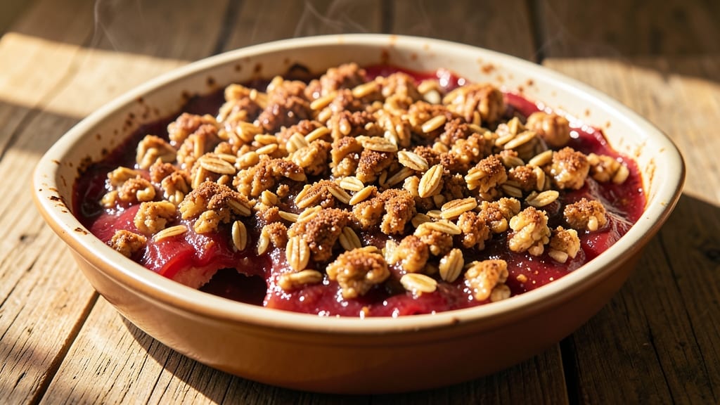 Apple Crisp Recipe With Pie Filling and Oats: Warm Cinnamon Spice and Buttery Oat Crunch