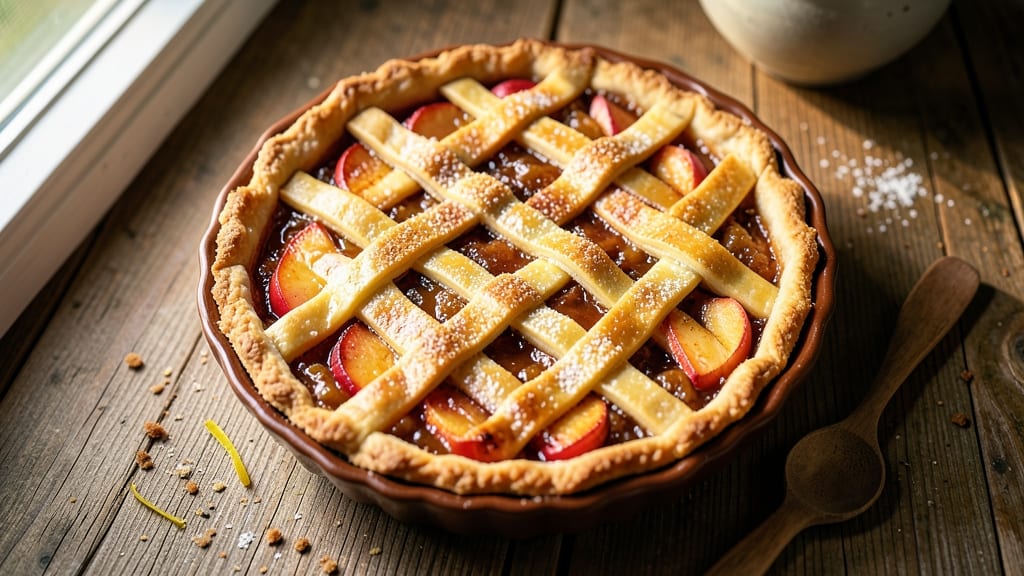 Saucy Apple Pie Recipe: Bold Cinnamon-Spiced Filling with Caramelized Top